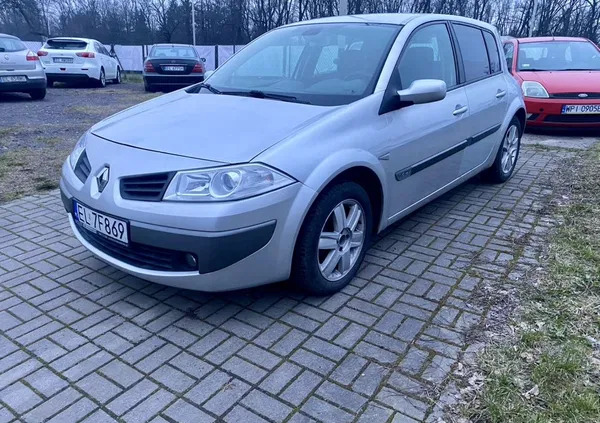 samochody osobowe Renault Megane cena 4900 przebieg: 165900, rok produkcji 2006 z Łódź